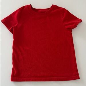 Cat & Jack Bright Red Short Sleeve Tee